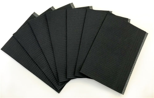 Blakcat Premium Black Bibs Case of 500)