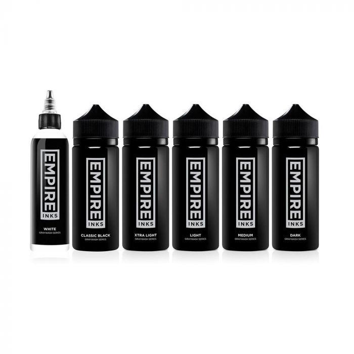 Empire Ink Graywash Series - 6 Bottle Full Set
