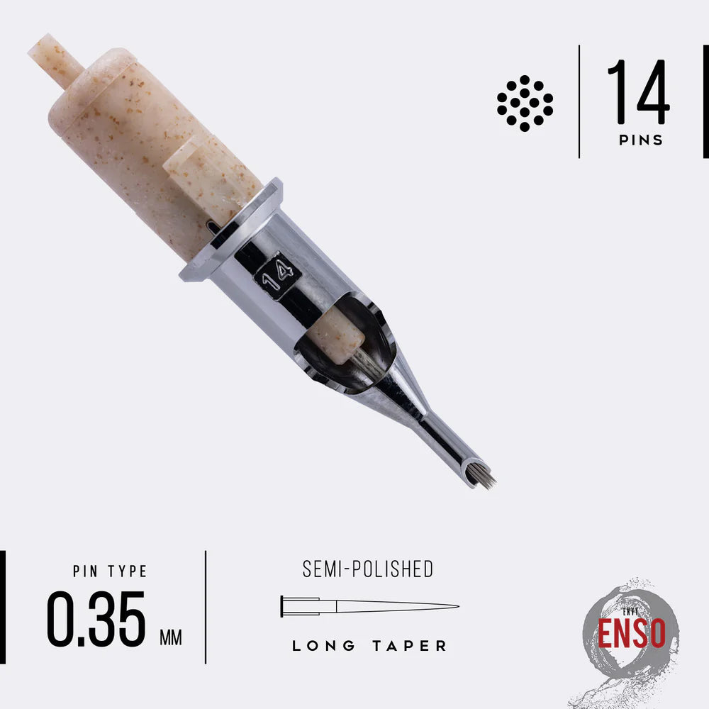 TATSOUL Semi-Polished Long Taper ENSO Cartridges